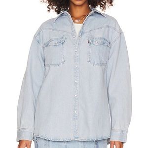 Levi’s denim Dorsey top